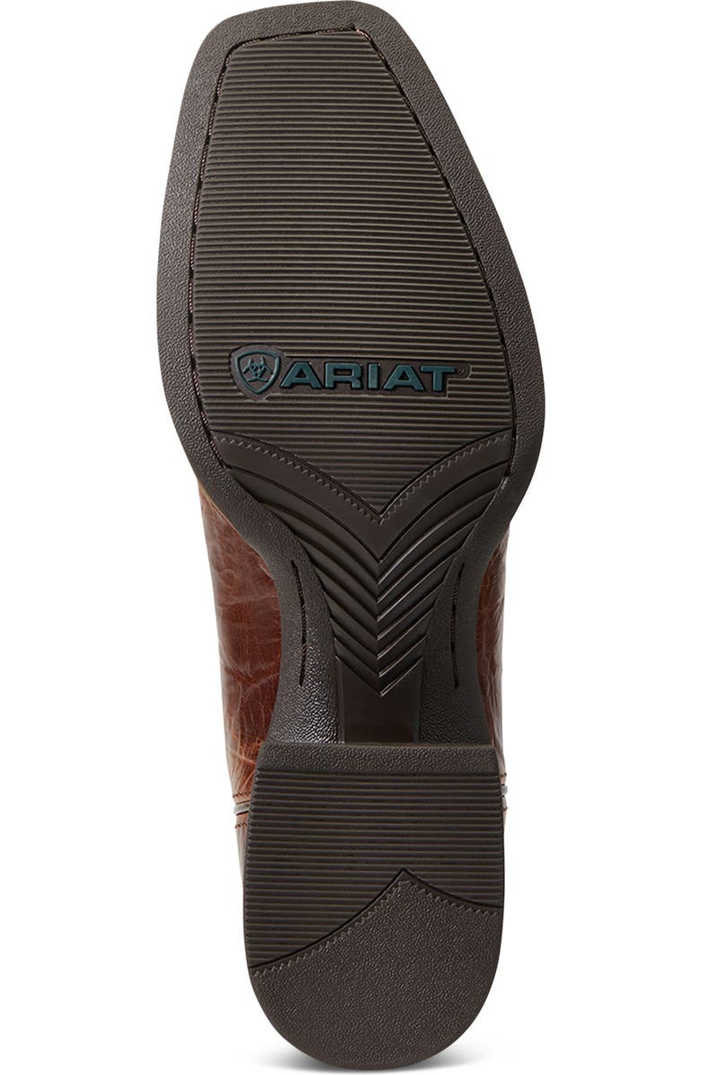 Ariat Sport Herdsman Square Toe Cowboy Boot, Alternate, color, Peanut Butter/ Chaga Brown