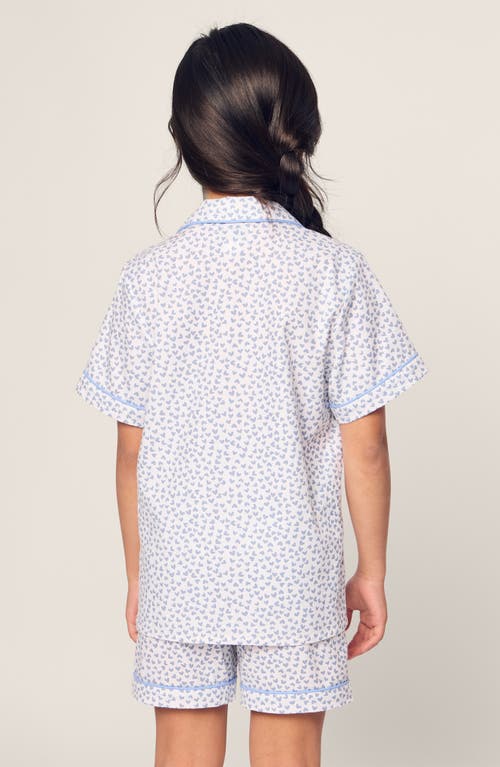 Petite Plume Kids' Cotton Pajamas In Blue