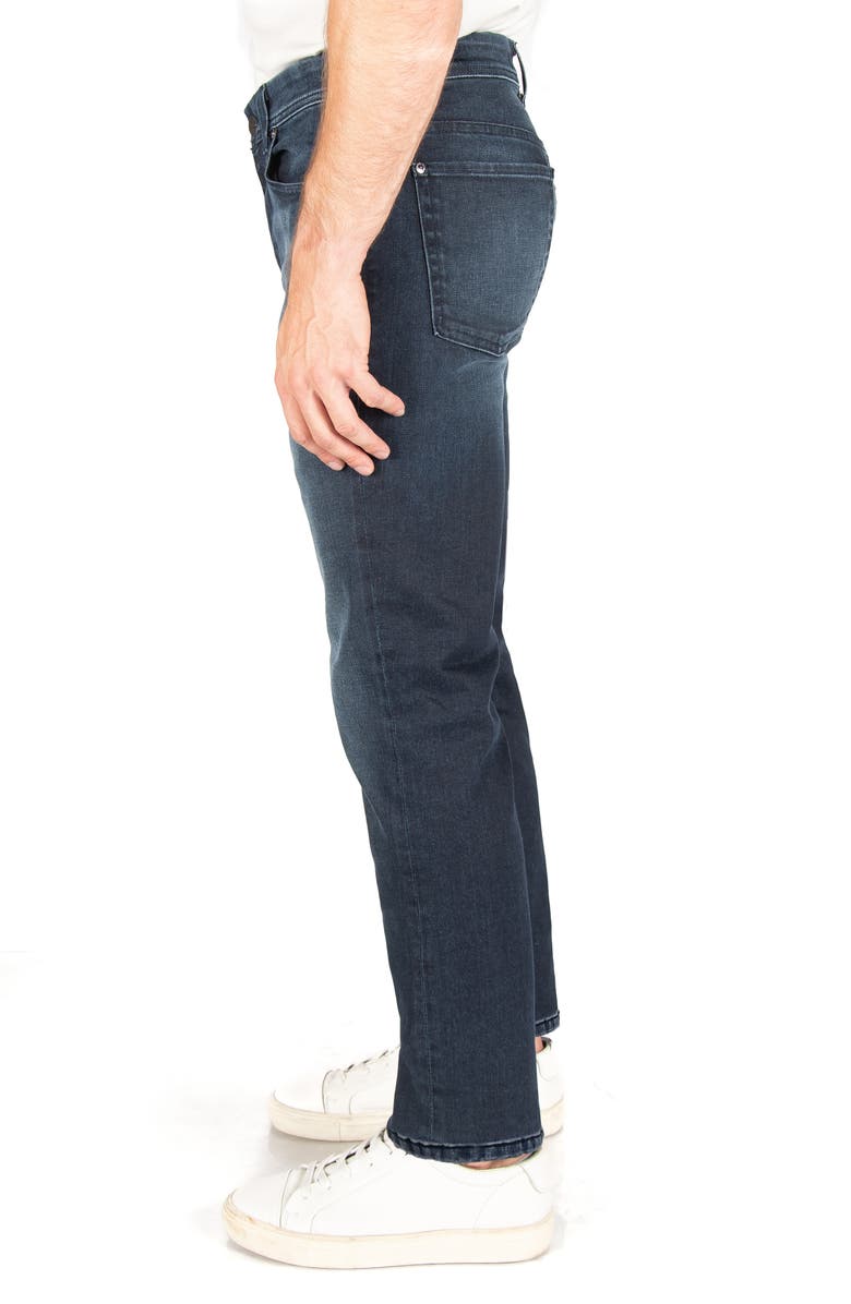 Fidelity Denim Jimmy Slim Straight Leg Jeans, Alternate, color, Dark Wind