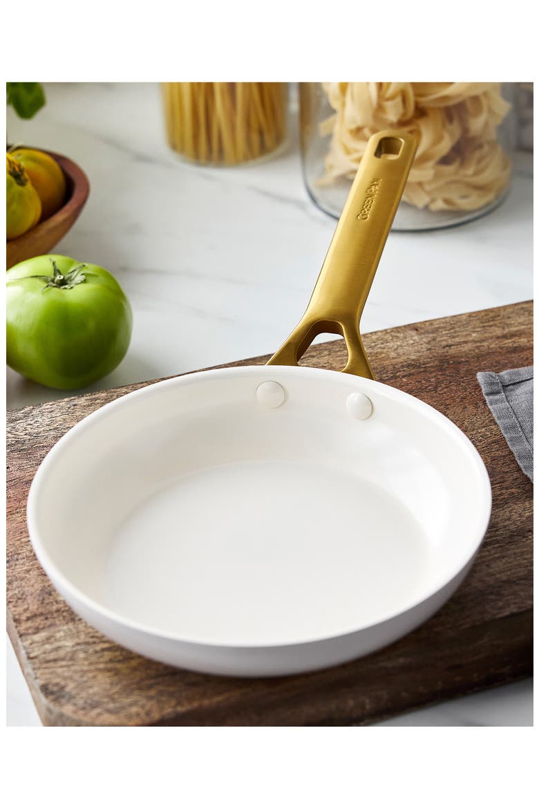 Reserve 8-Inch Ceramic Nonstick Frying Pan, Alternate, color, TAUPE