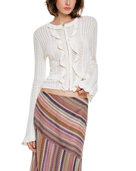 Victorian Pointelle Cardigan