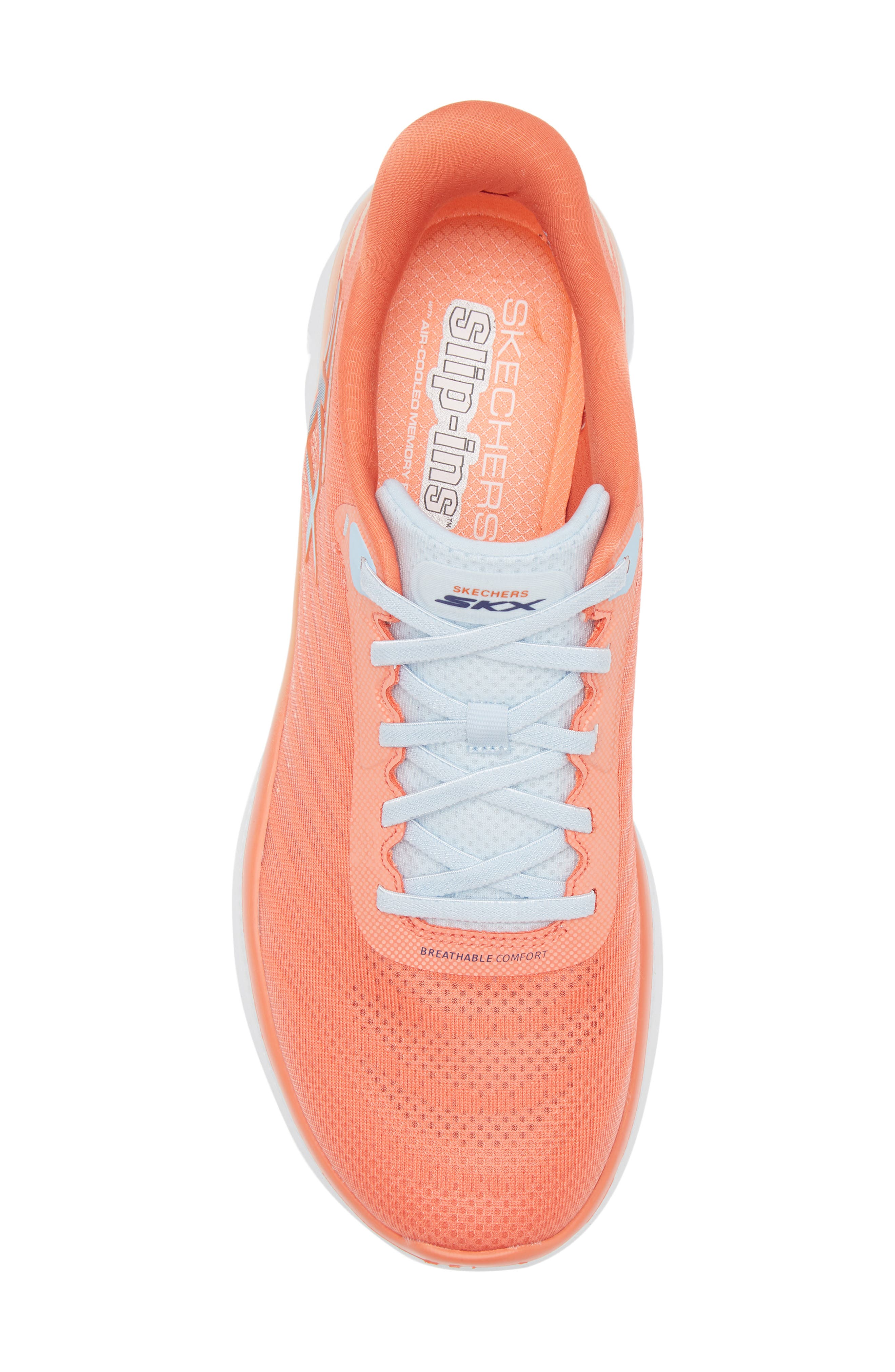 SKECHERS Slip-Ins<sup>™</sup> SKX Sneaker, Alternate, color, Orange
