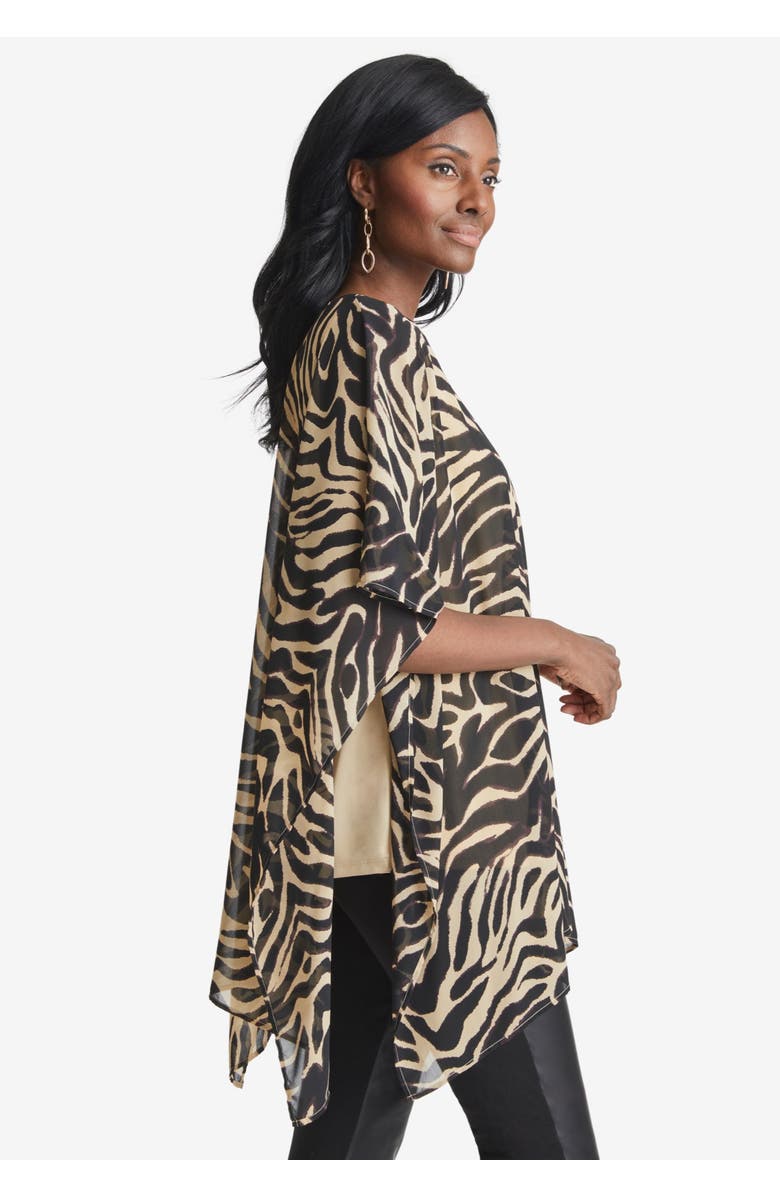 Jessica London Caftan Top, Alternate, color,