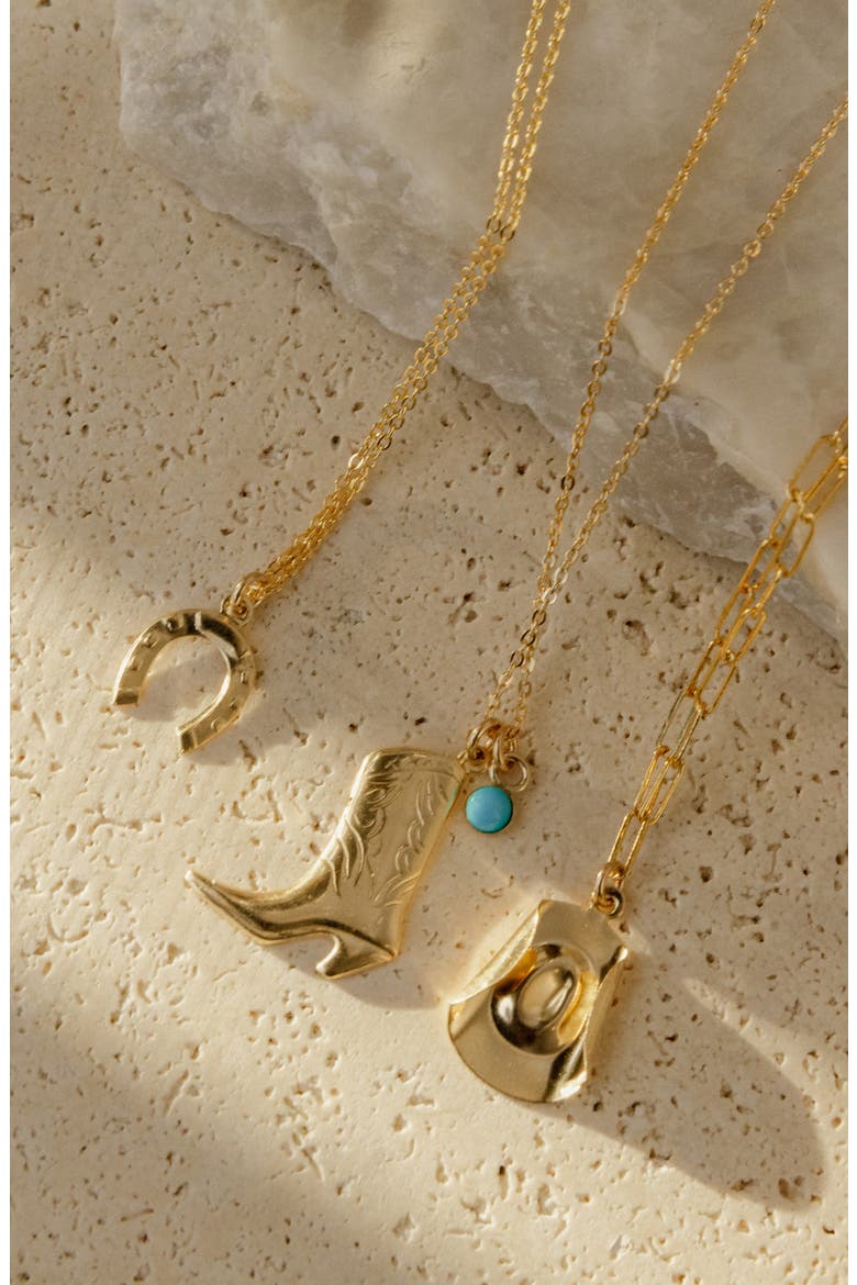 Colt Necklace, Alternate, color, GOLD