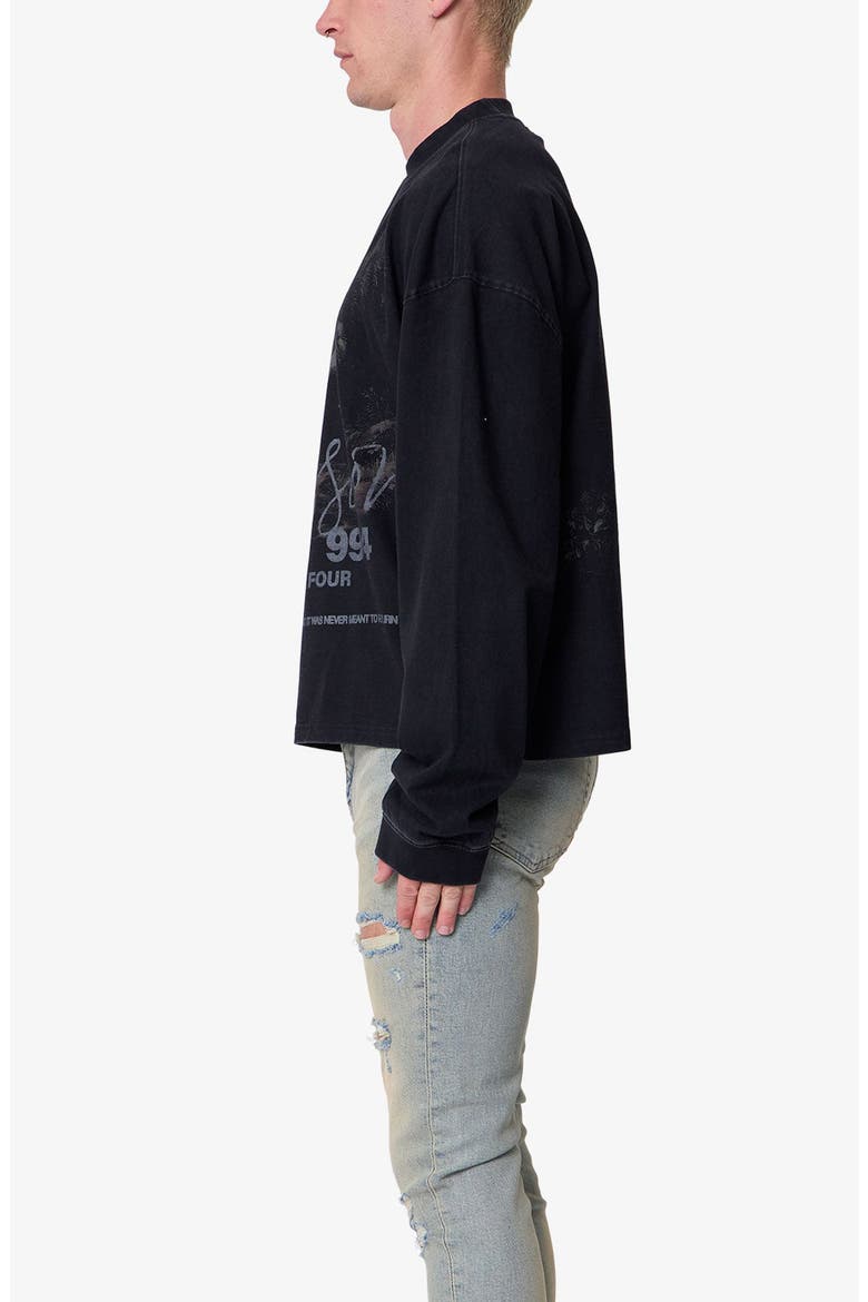 Oversize Cotton Graphic T-Shirt, Alternate, color, BLACK