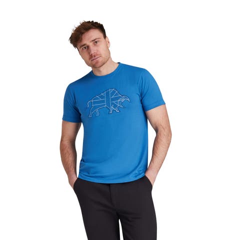 Stitch Embroidery Bull T-Shirt