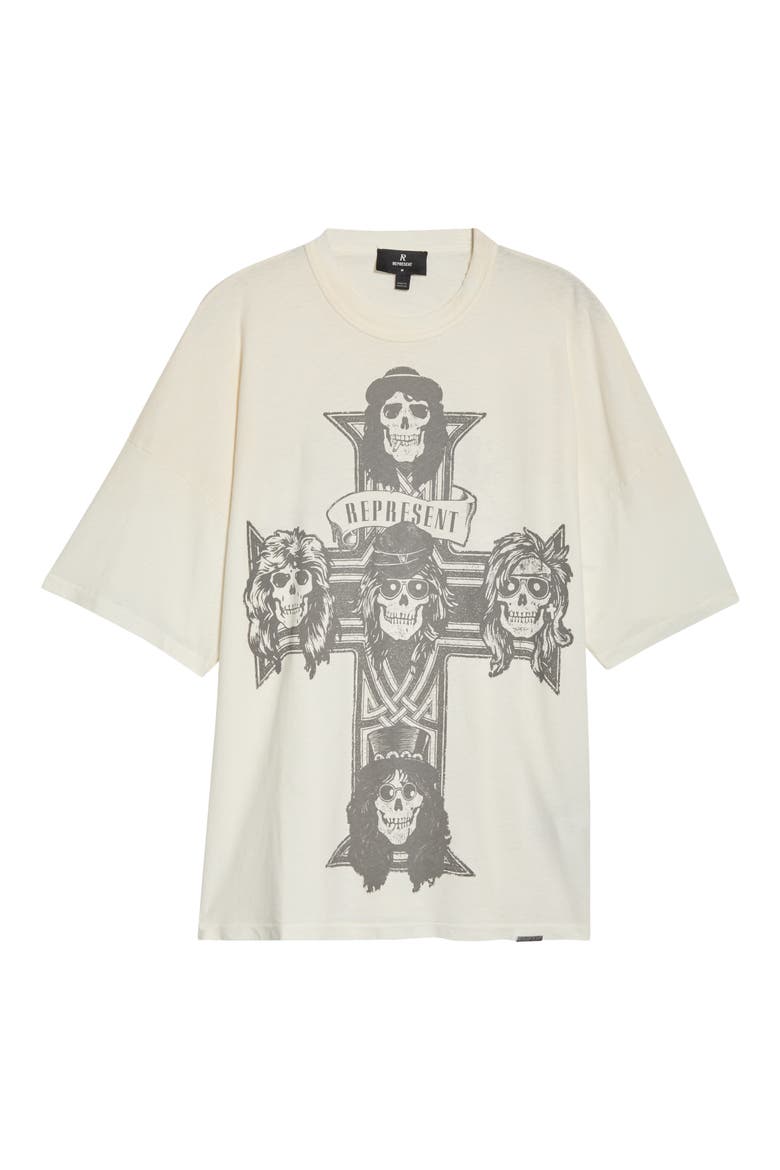 G 'n' R Cotton T-Shirt, Alternate, color, WASHED ECRU