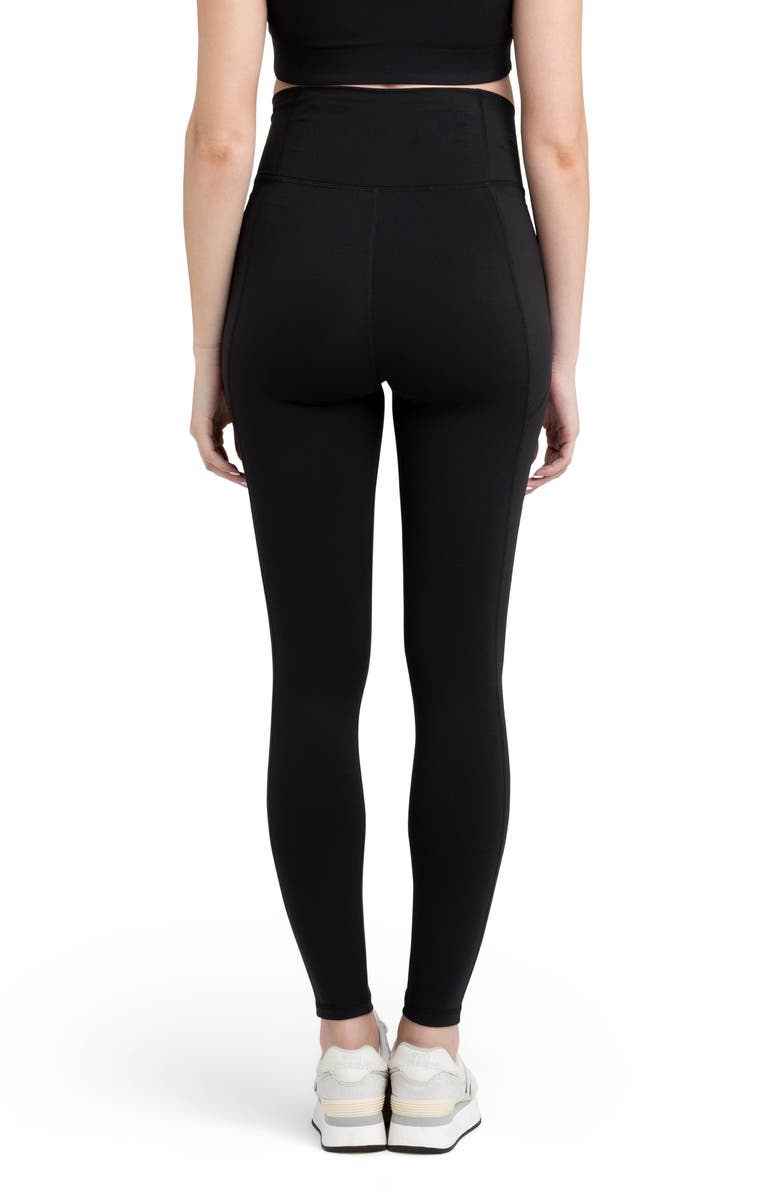 Ripe Maternity Tempo Stretch Nylon Pocket Maternity Leggings, Alternate, color, 