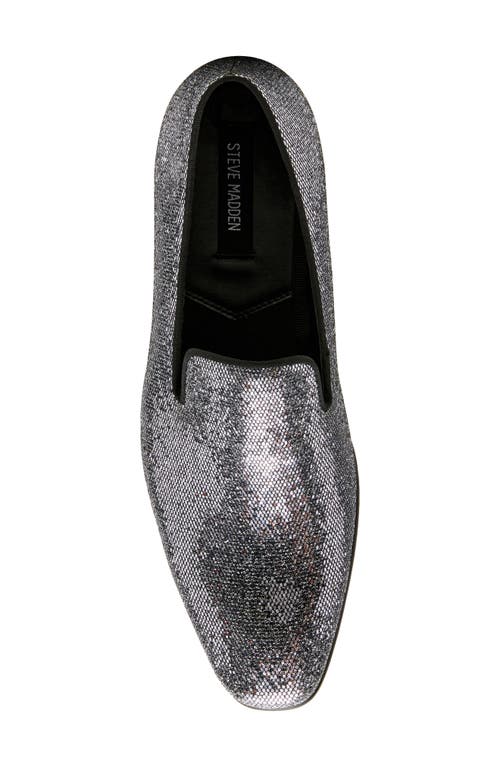 Steve Madden Brillar Loafer In Pewter