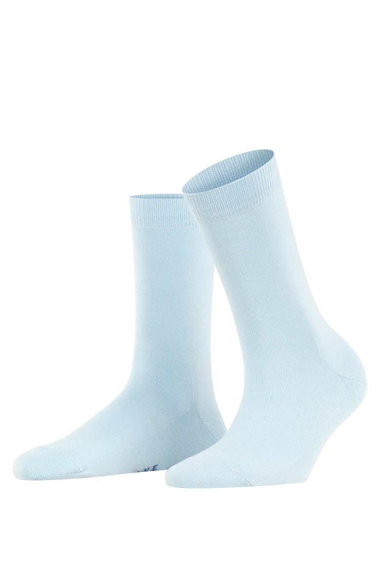 Family Cotton Socks, Main, color, Light Blue