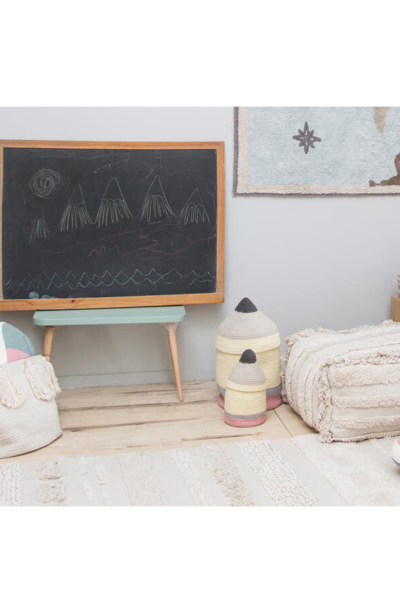 Lorena Canals Pouf Air, Alternate, color, Natural