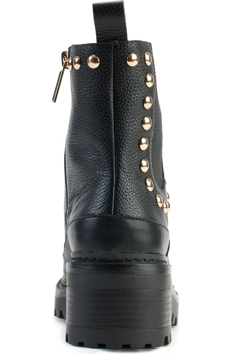KARL LAGERFELD PARIS Breck Studded Bootie, Alternate, color,