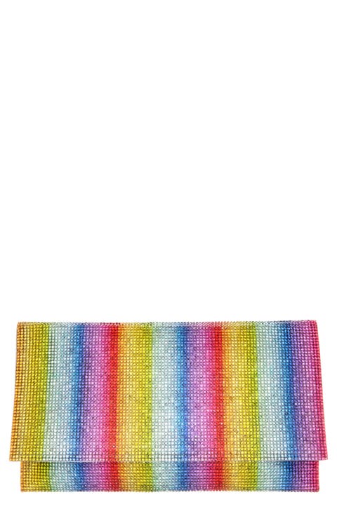 Rainbow Crystal Clutch