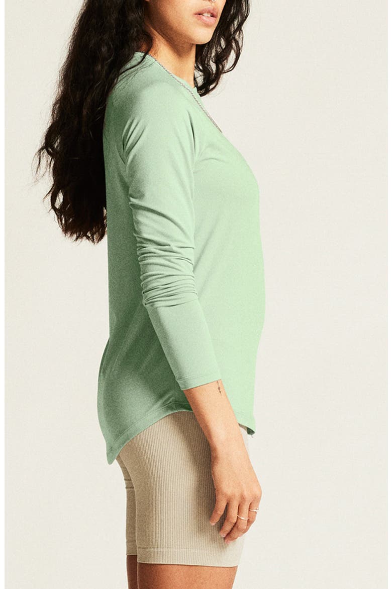 Collective Long Sleeve T-Shirt, Alternate, color, GLACIAL