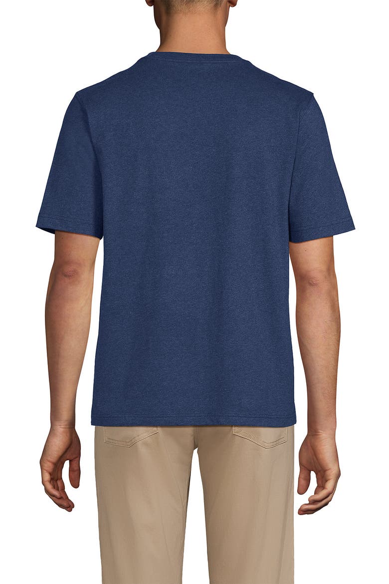 Super-T Short Sleeve T-Shirt with Pocket, Alternate, color, Nautical Blue Heather