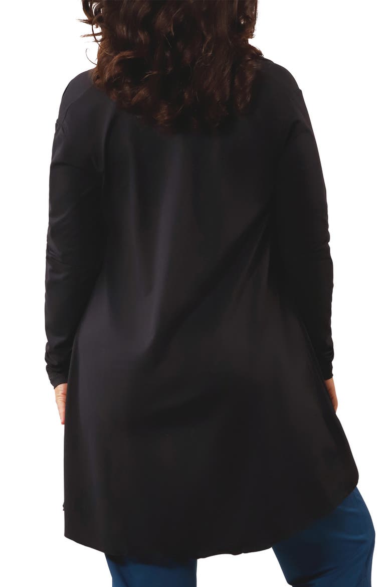 Hooded Resort Wrap, Alternate, color, Black