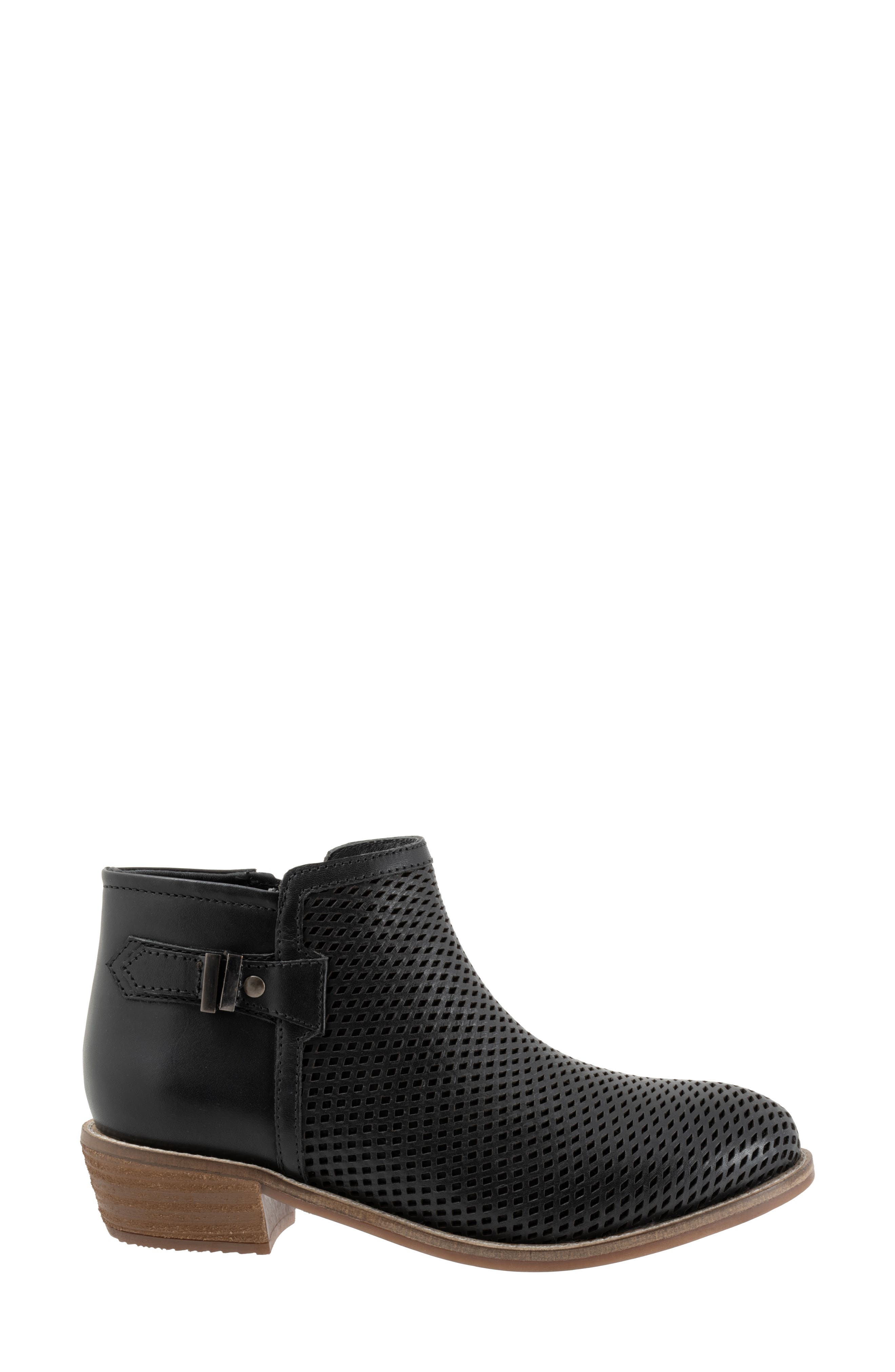 SoftWalk<sup>®</sup> Rimini Perforated Bootie, Alternate, color, 