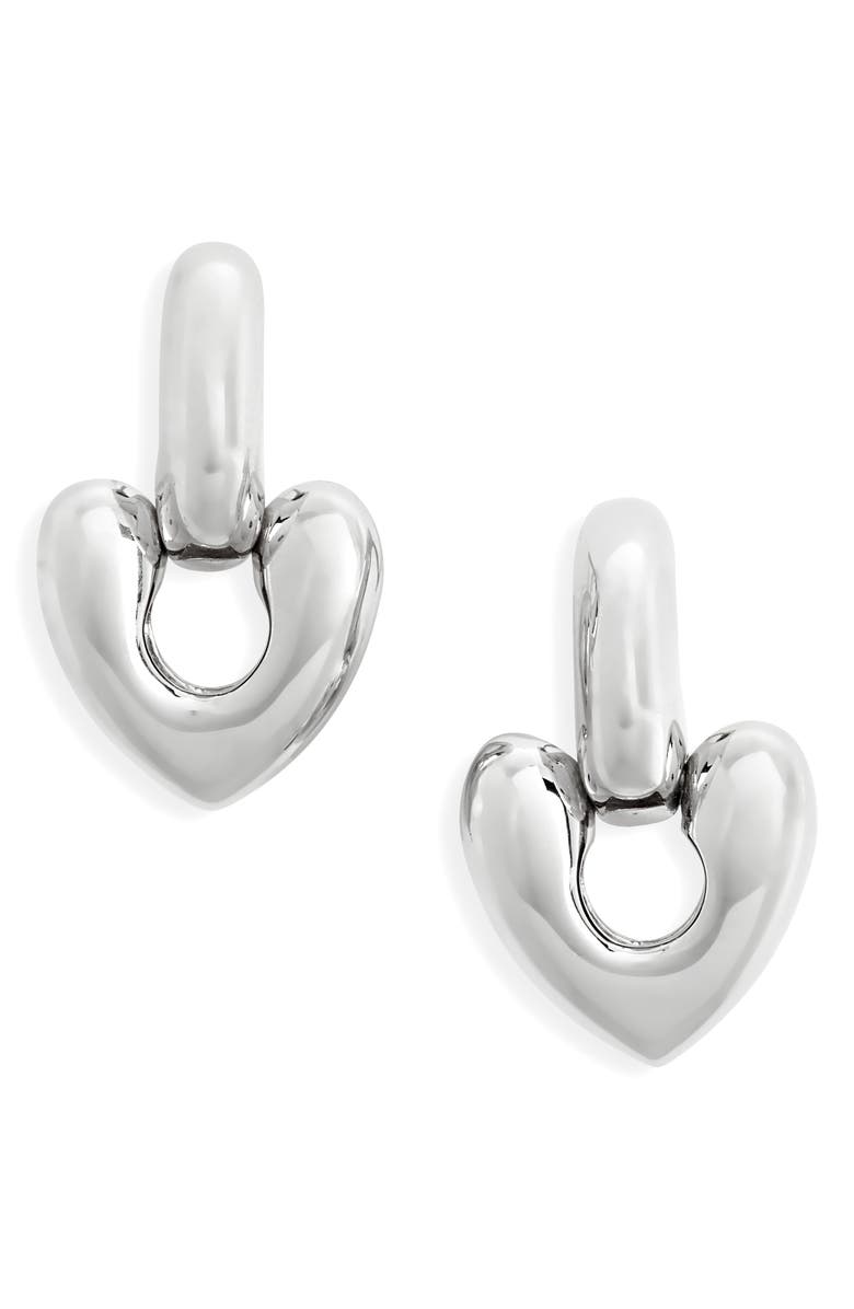 Annika Inez Small Heart Drop Earrings, Main, color,