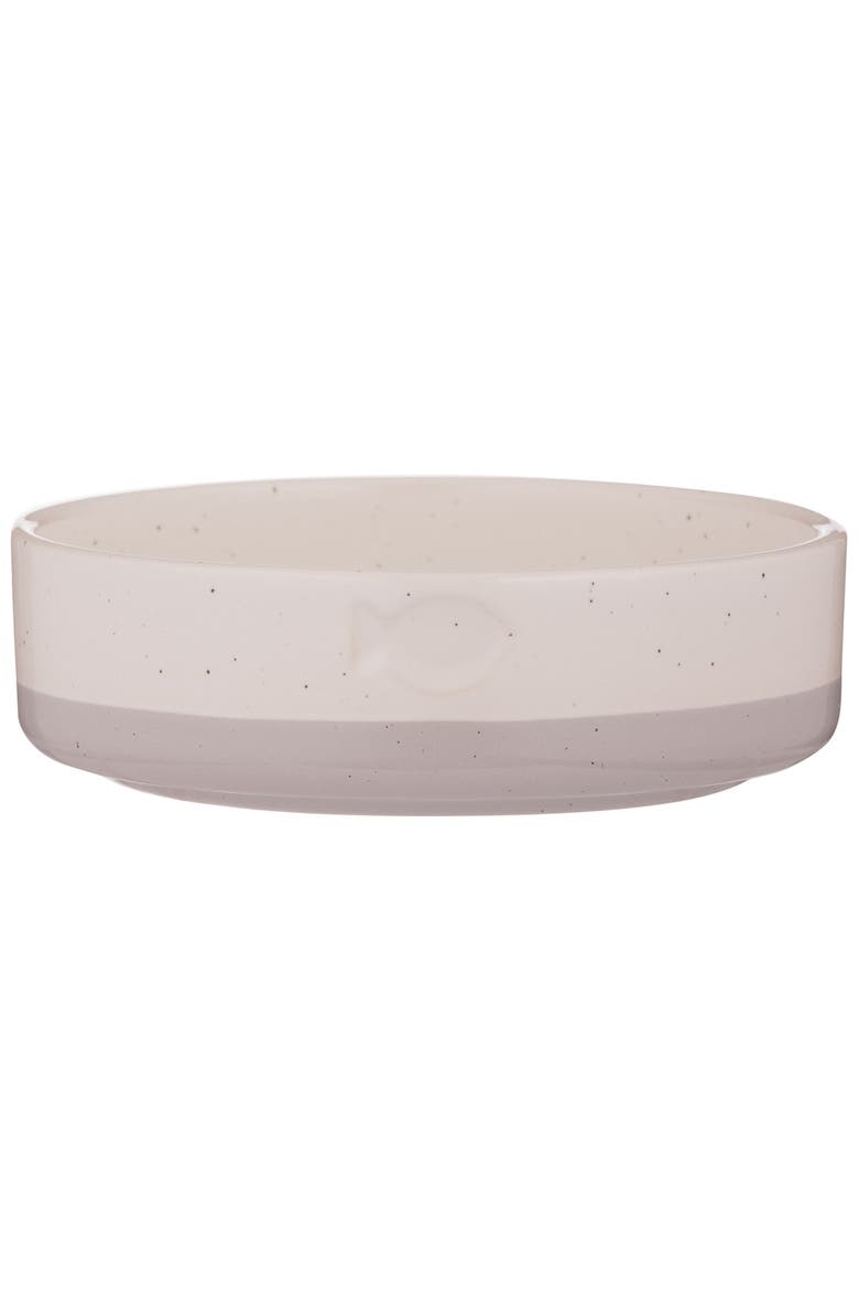 Speckle Dip Cat Bowl, Food & Water Dish, Main, color, Multicolored