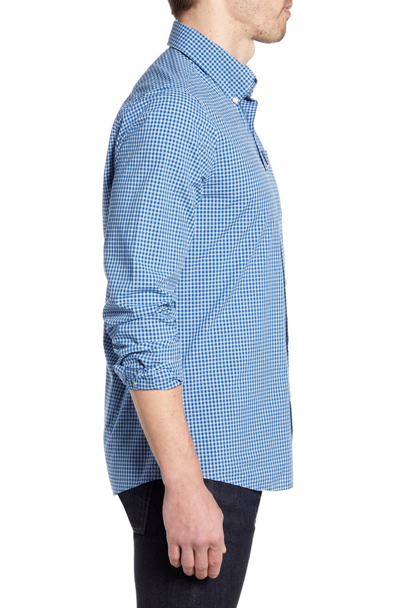Barbour Gingham 19 Tailored Fit Button-Up Shirt, Alternate, color,