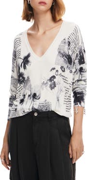 Desigual Kawartha Lakes Graphic Sweater