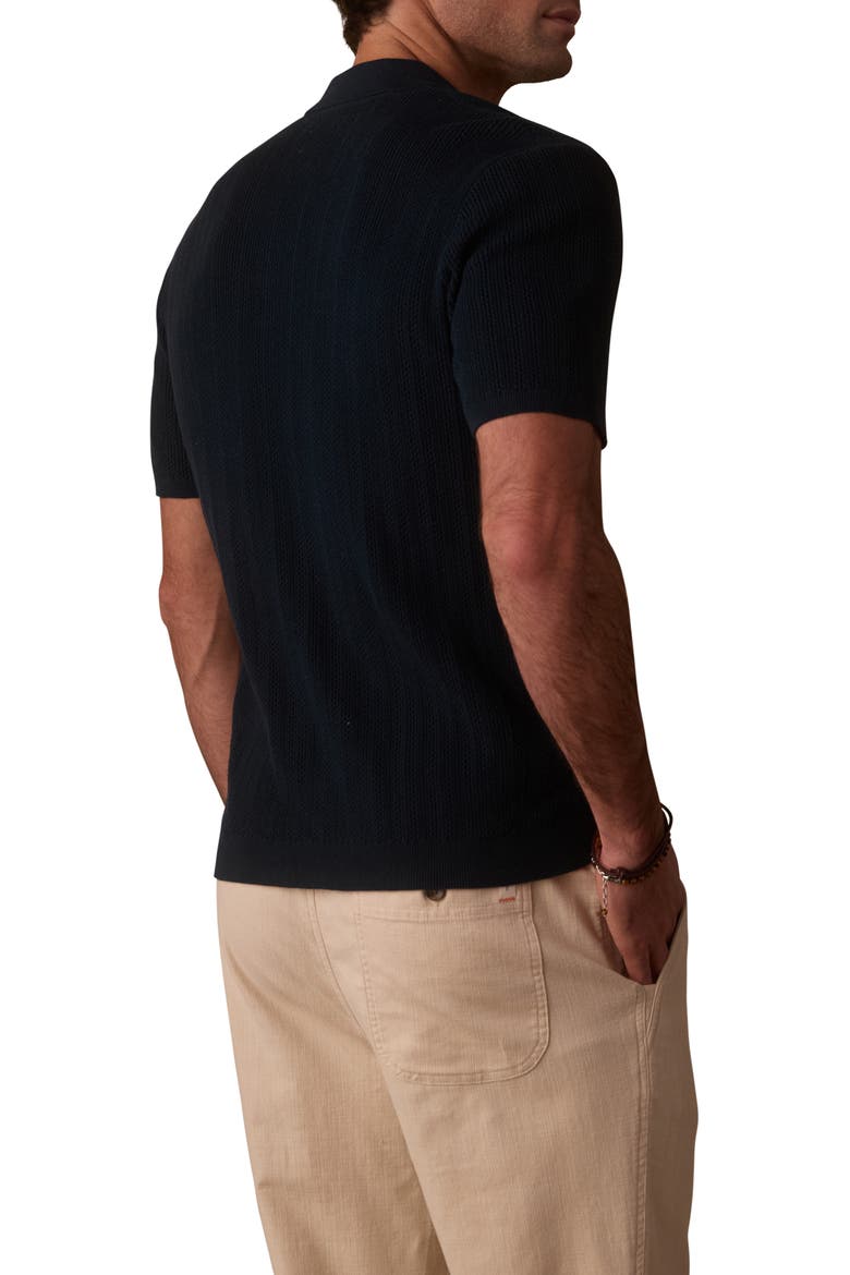 Robles Texture Knit Camp Shirt, Alternate, color, DARK OASIS