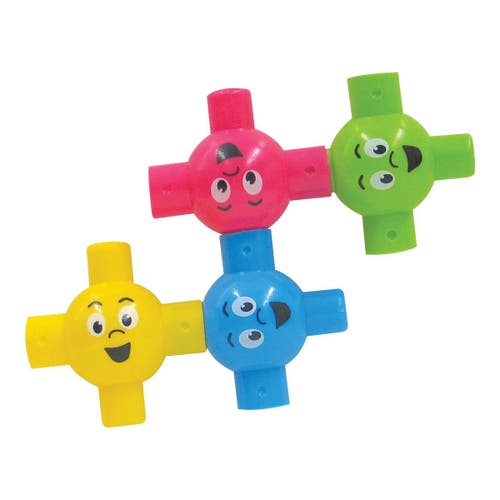 Kaplan Early Learning Company Baby Connects Happy Face Connecting Balls In Multi