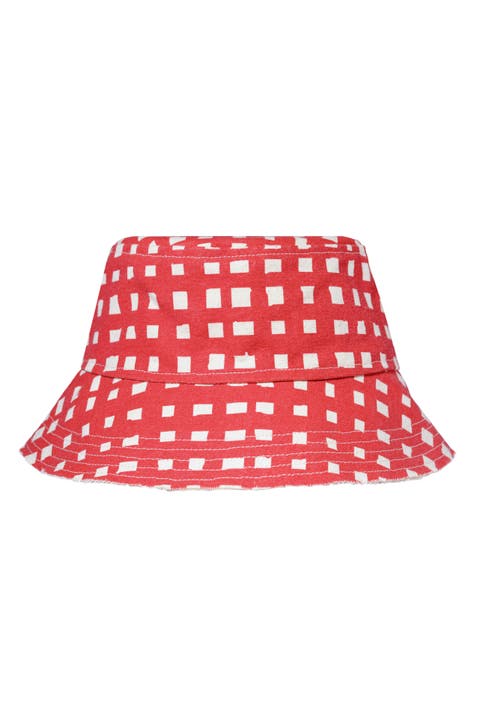 Grid Bucket Hat