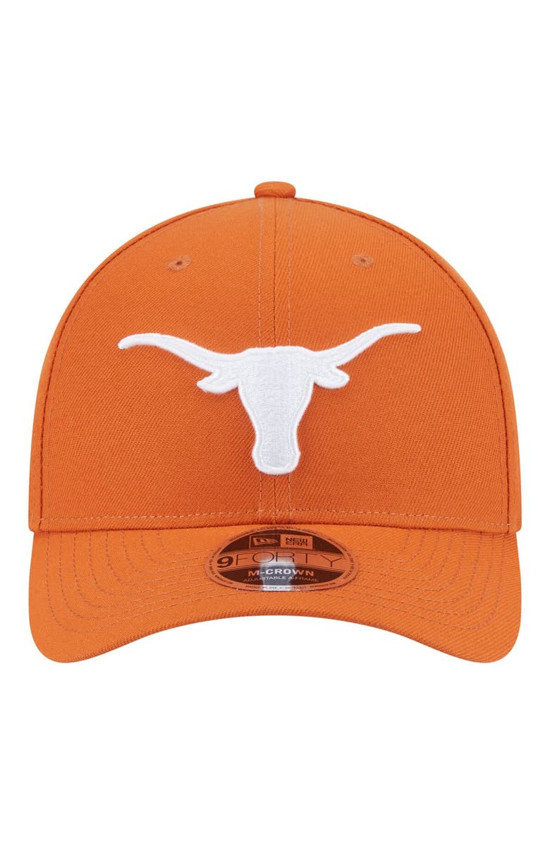 New Era Men's New Era Texas Orange Texas Longhorns Team Collective 9FORTY M-Crown Adjustable Hat, Alternate, color, Burnt Orange