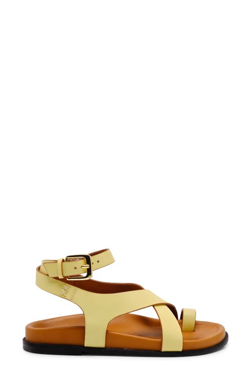 Free People Anya Ankle Strap Toe Loop Sandal