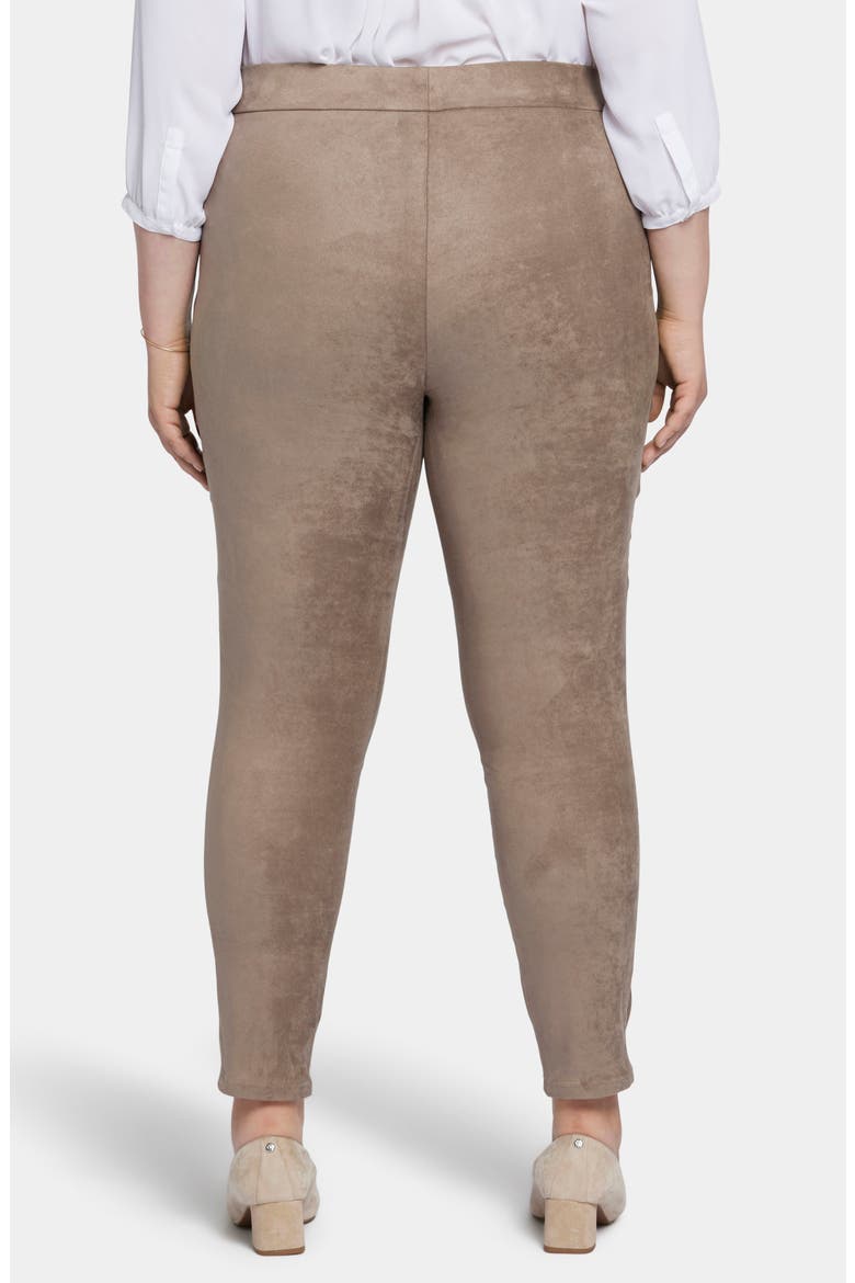Suede Leggings, Alternate, color, SADDLEWOOD