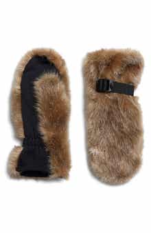Apparis Lumi Faux Fur Mittens