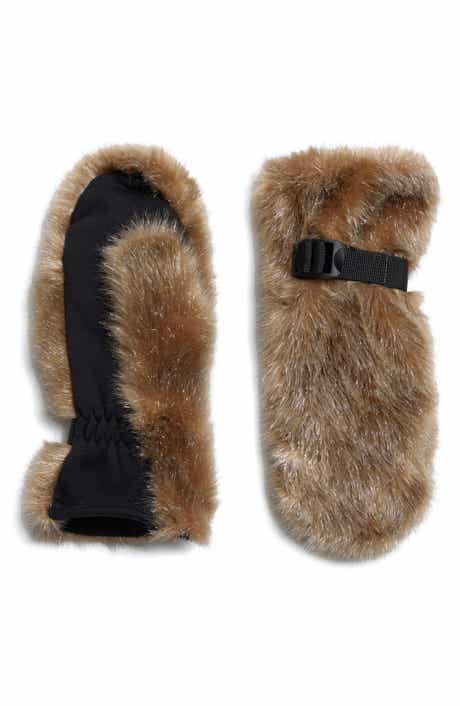 Apparis Lumi Faux Fur Mittens