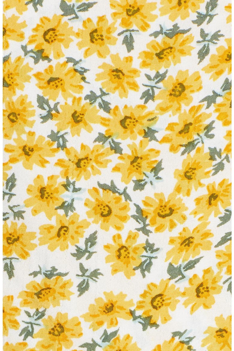 Frankie Floral Frill Hem Wide Leg Jumpsuit, Alternate, color, MARGUERITE FLORAL - YELLOW