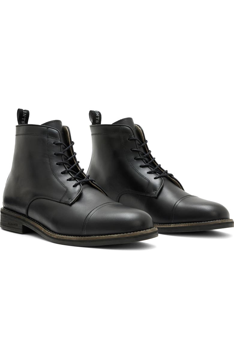 AllSaints Harland Cap Toe Boot, Main, color,