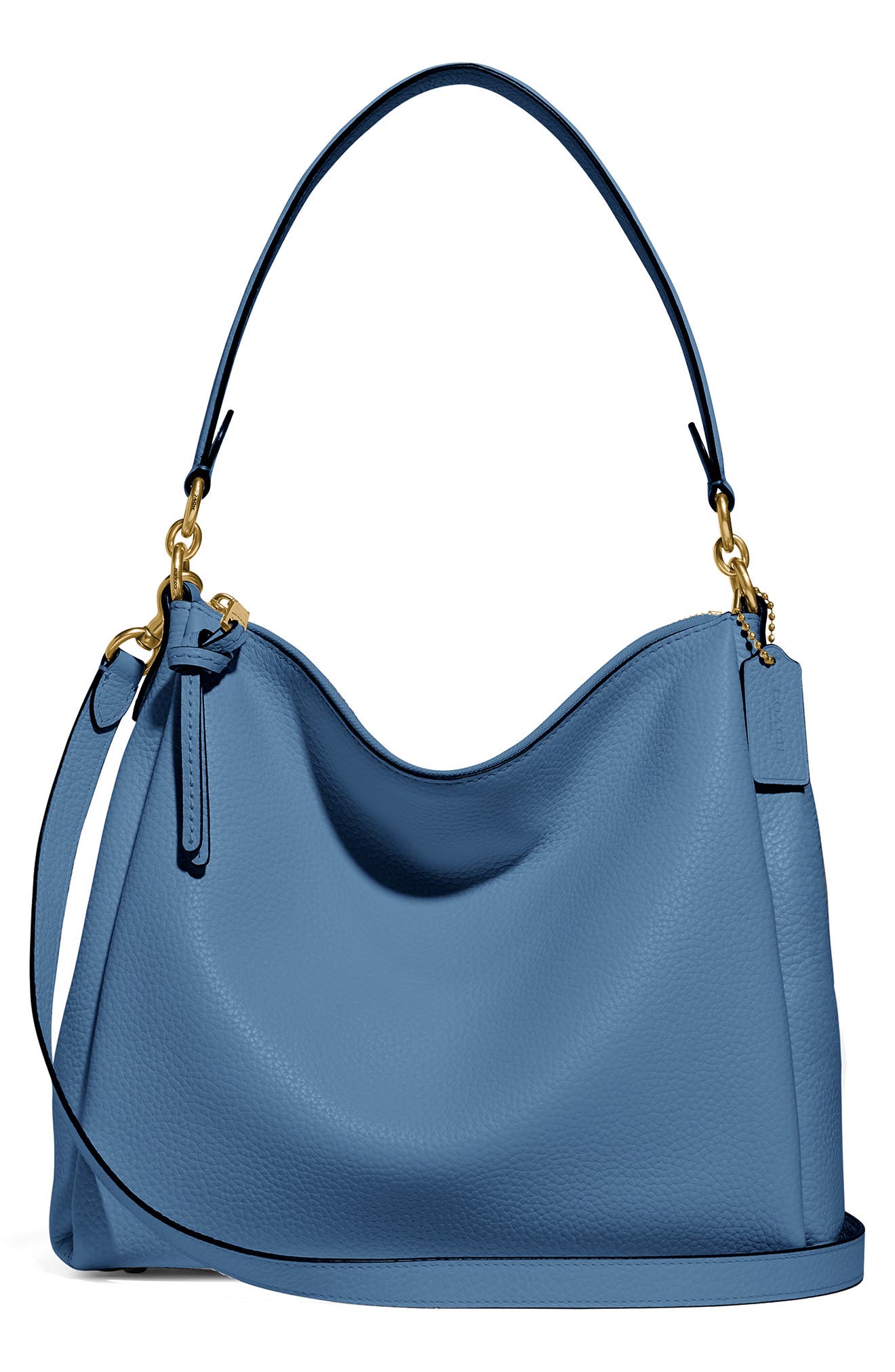 Shay Shoulder Bag, Main, color, BRASS/ LAKE