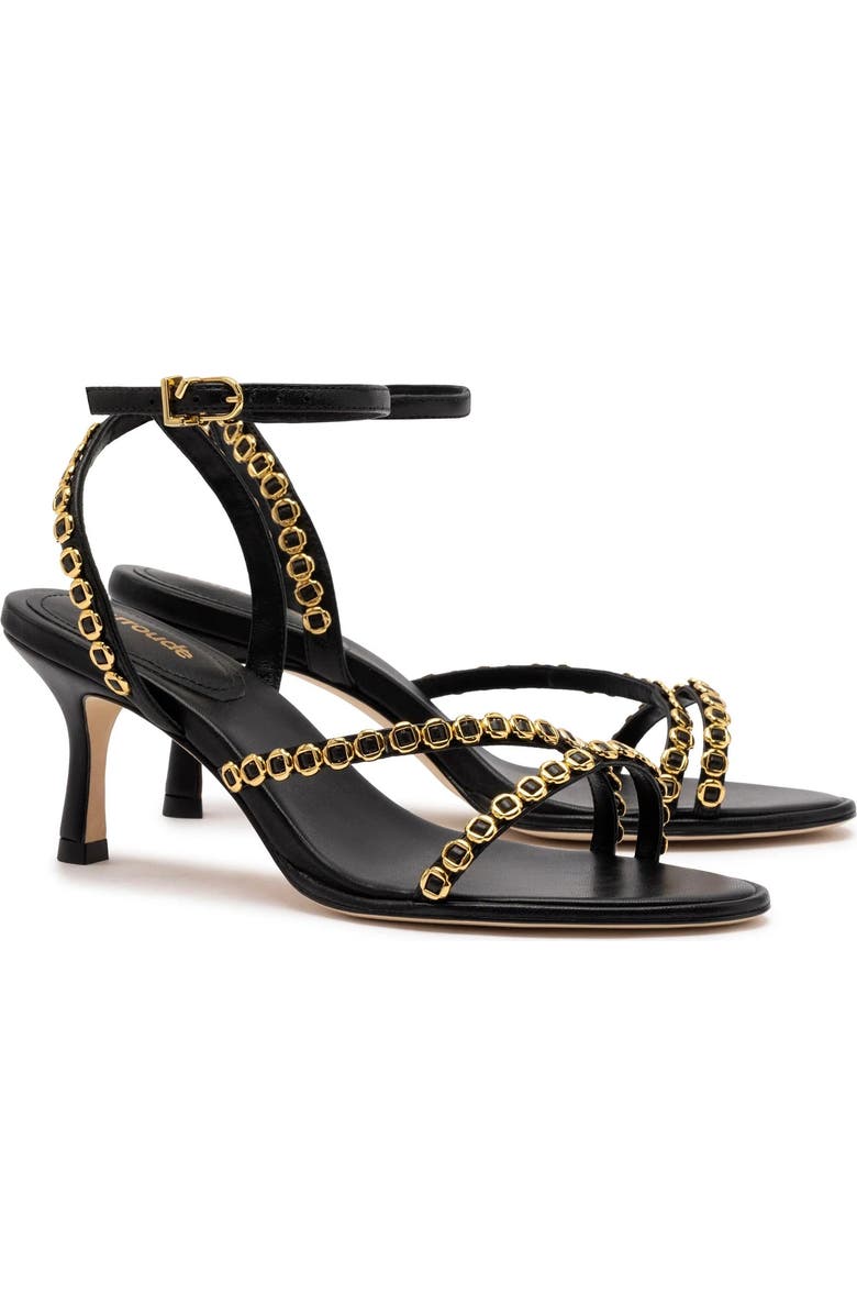 Larroudé Milanina Mini Sandal, Alternate, color,