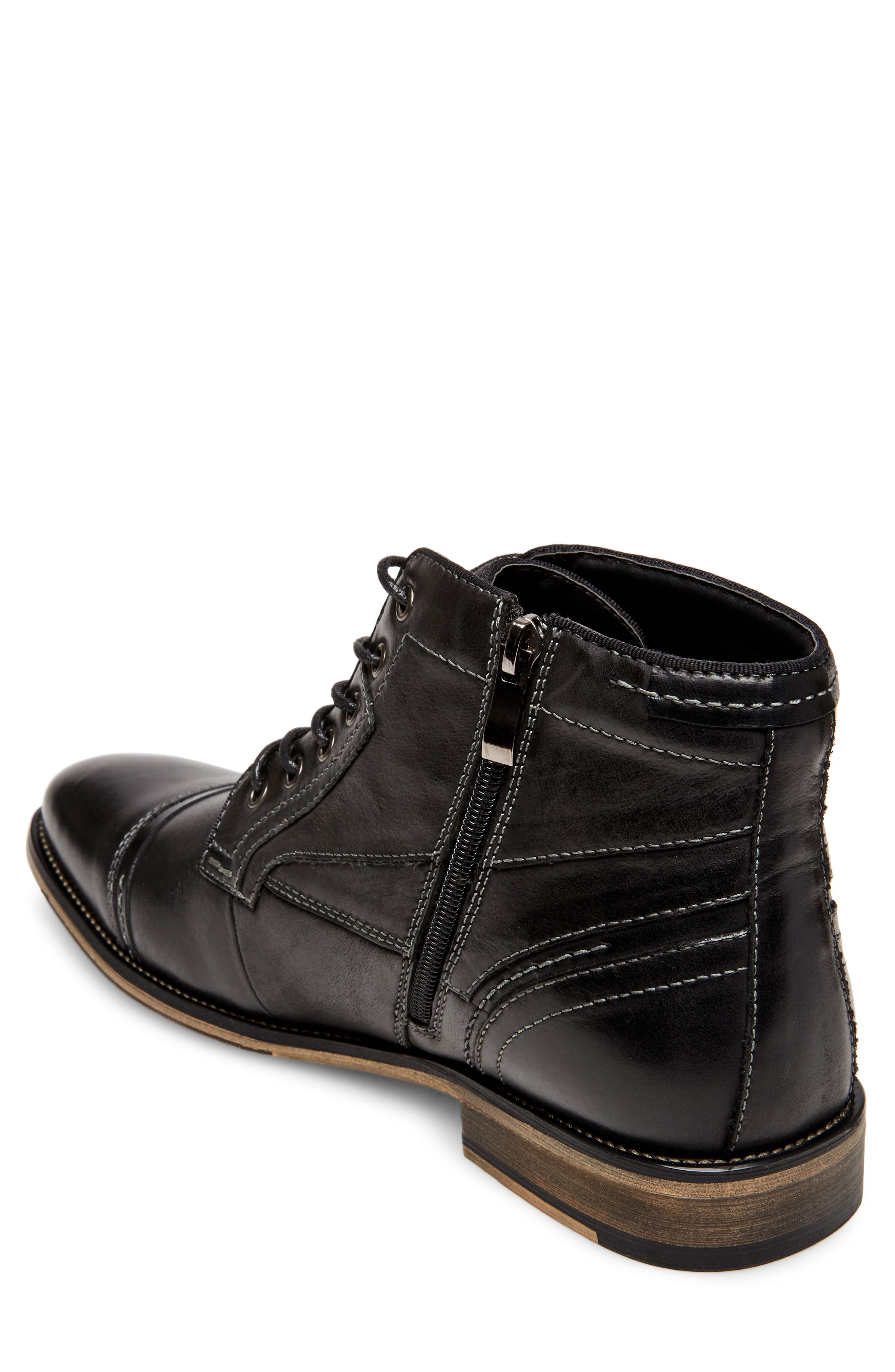 Steve Madden Jeffries Cap Toe Boot, Alternate, color, 