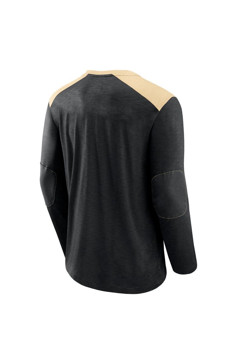 FANATICS Men's Fanatics Branded Black Vegas Golden Knights Special Edition 2.0 Long Sleeve Lace-Up T-Shirt, Alternate, color, Black