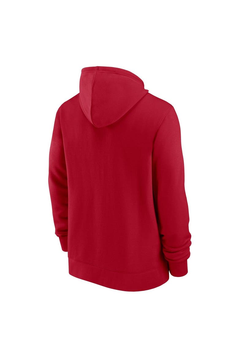 Men's Nike Scarlet San Francisco 49ers Surrey Full-Zip Hoodie, Alternate, color, Scarlet