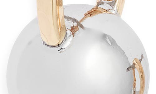 Nordstrom Orb Drop Huggie Hoop Earrings In Gold