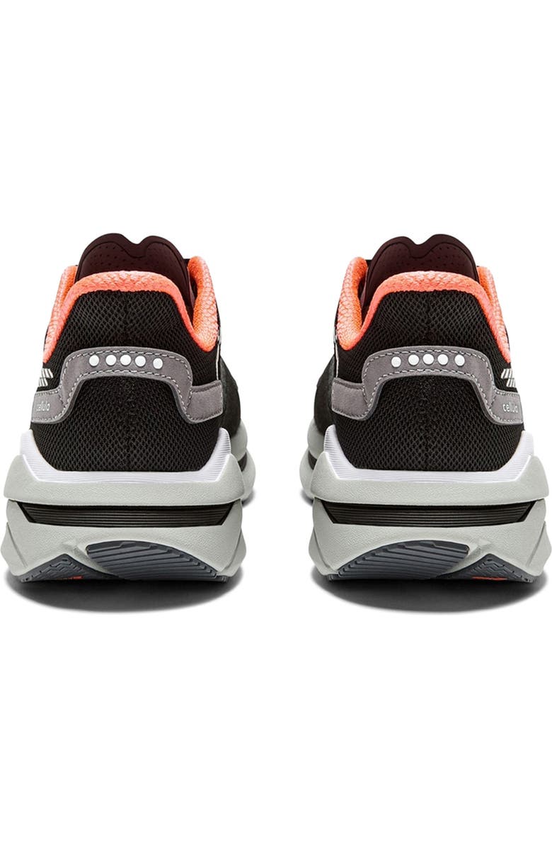 Diadora Cellula Running Shoe, Alternate, color, Black/ Silver