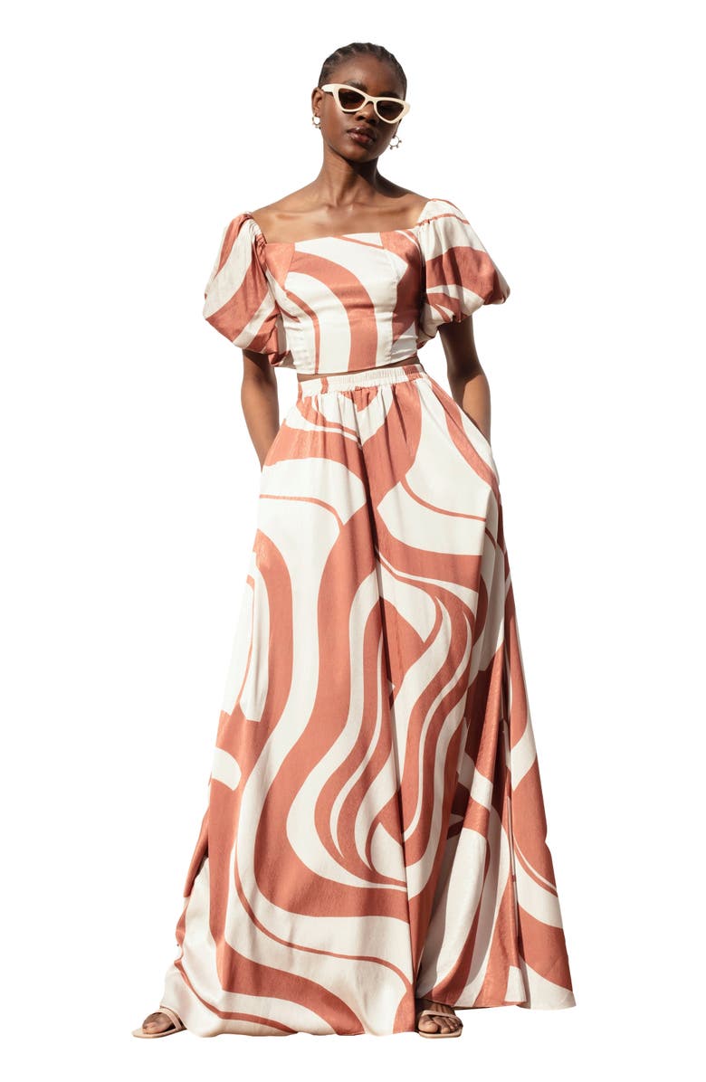 DIARRABLU Zany Top, Main, color, Luze Rust