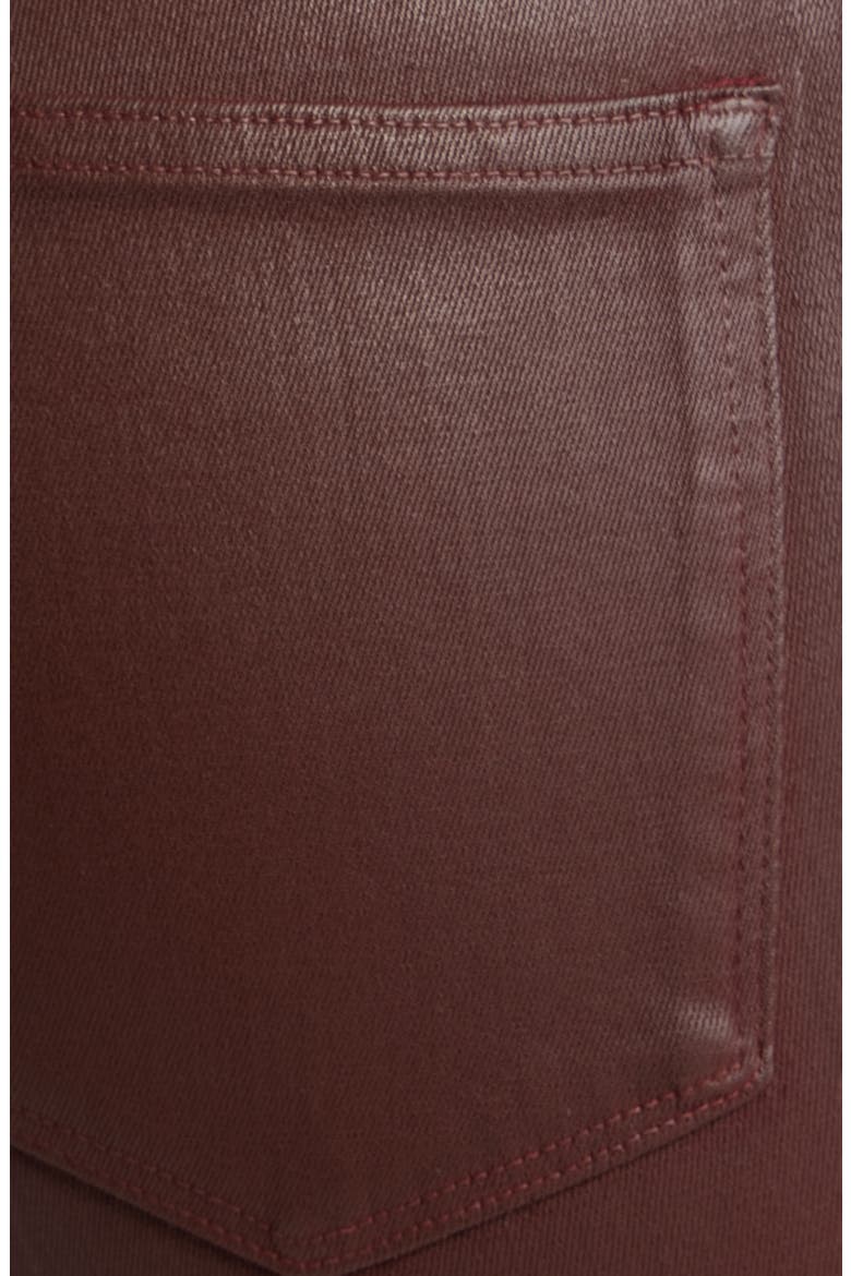 Jessica Instasculpt™ Coated Low Rise Skinny Jeans, Alternate, color, BURGUNDY COATED