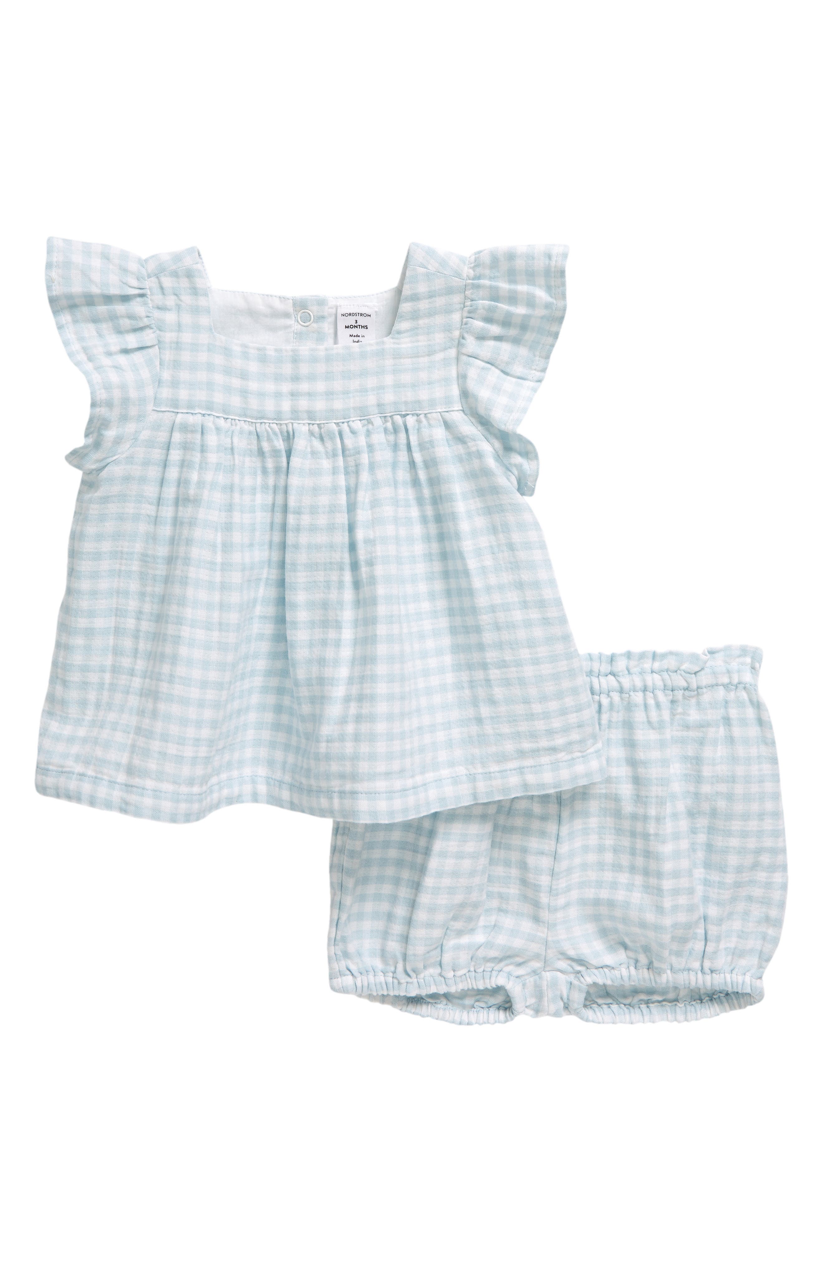 selected BLUE DRIFT GINGHAM