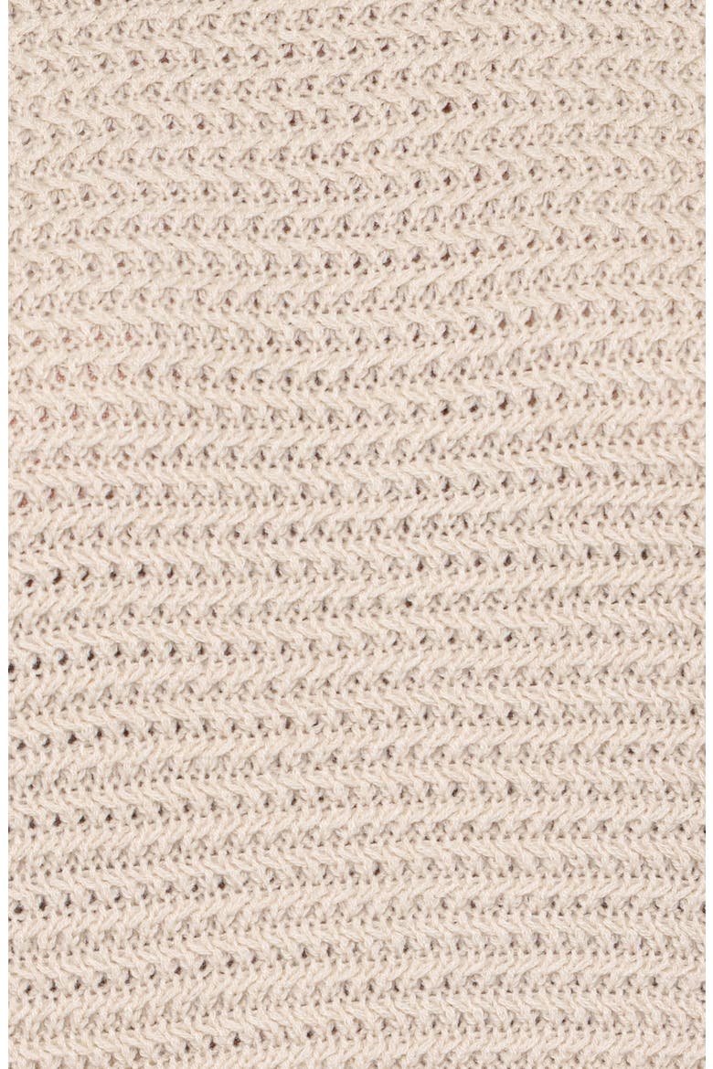 Melane Open Stitch Sweater, Alternate, color, BEIGE