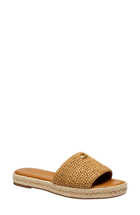 Holly Raffia Platform Sandal (Women)