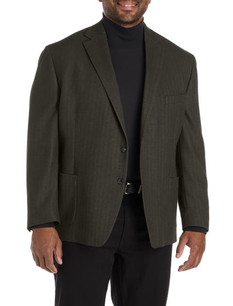 Big & Tall Printed Sport Coat