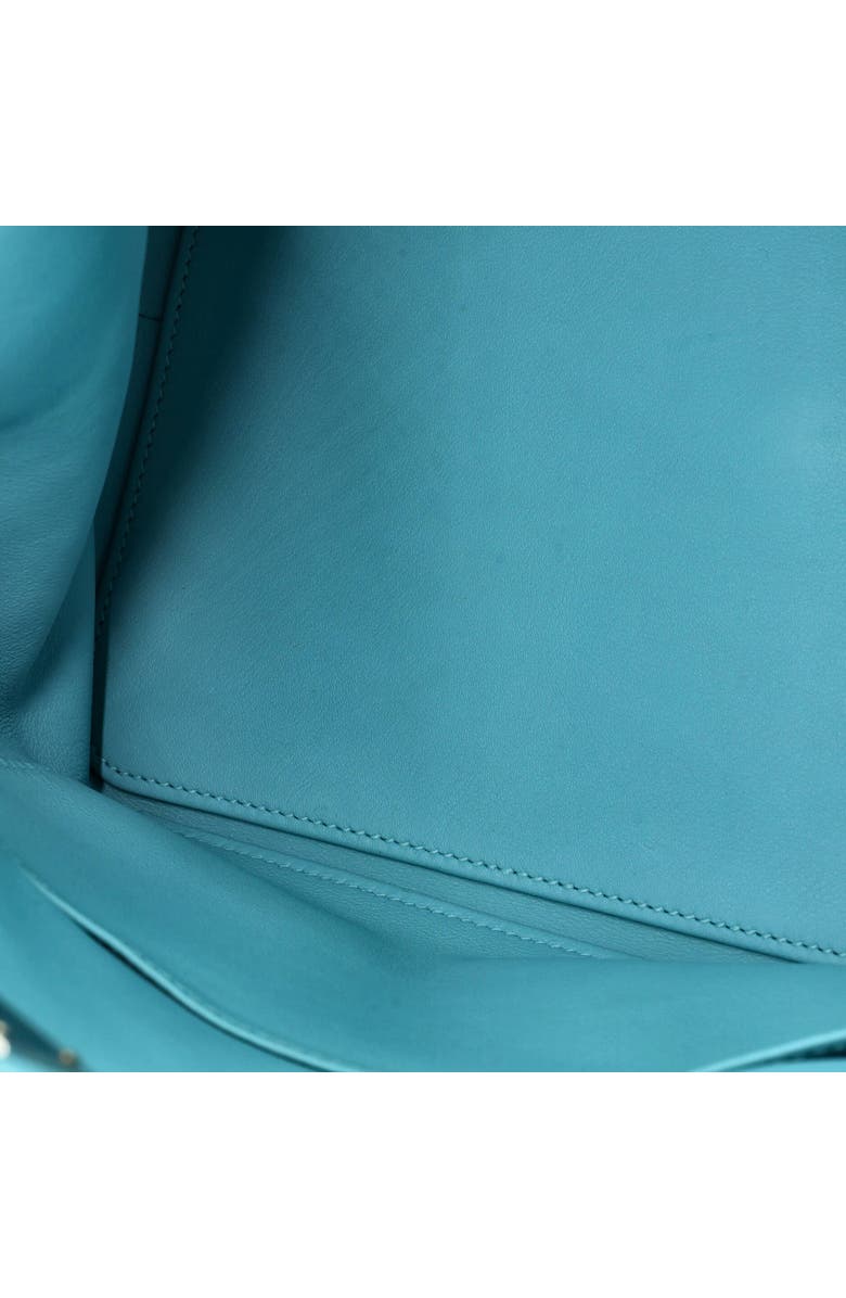 Pre-Owned Hermes Toolbox Bag Swift 26, Alternate, color, Bleu Atoll