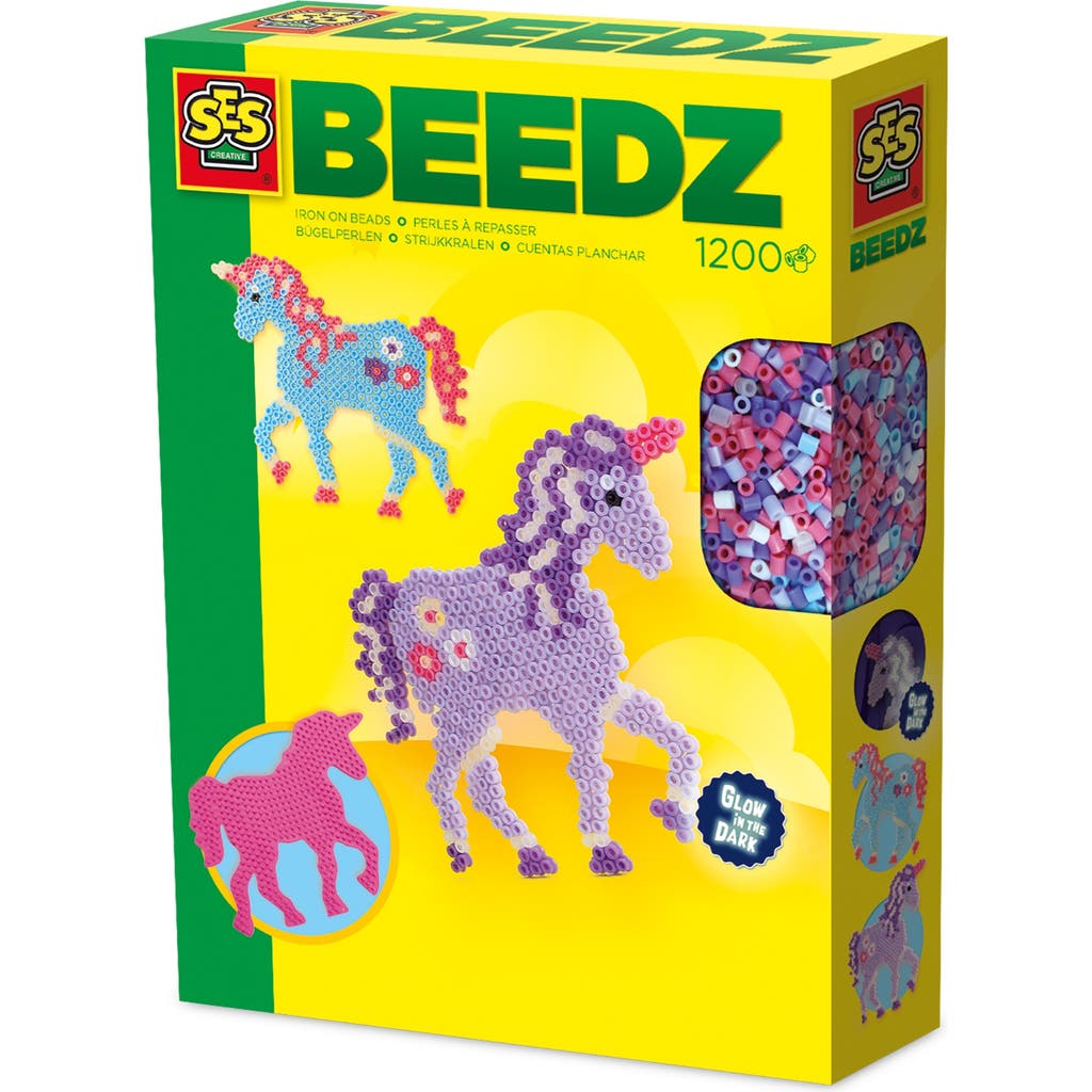 SES Creative Beedz Fantasy Horses, 1200 Fusible Iron On Beads, Kids 5+ in Multicolored  product